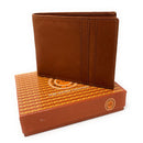 Empire Cove Stylish Genuine Leather Bifold Wallets Mens Womens-UNCATEGORIZED-Empire Cove-Brown-Casaba Shop 2 image