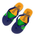 Bahamas Mens Flip Flops Premium Comfort Thong Soles Sandals Slippers Tropical Beach-Serve The Flag