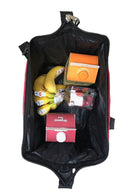 Large Cooler Lunch Box Bag Wide Mouth Straps Picnic Beer Drink Water 14inch-Serve The Flag 3 image