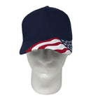Patriotic USA US Flag Stars Racing 6 Panel Baseball Cotton Hats Caps-Serve The Flag 10 image