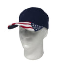 Patriotic USA US Flag Stars Racing 6 Panel Baseball Cotton Hats Caps-Serve The Flag 1 image