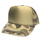 Camo Camouflage Hunting Fishing Trucker Baseball Foam Mesh Hats Caps-Serve The Flag 1 image