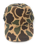 Camo Camouflage Hunting Fishing Trucker Baseball Foam Mesh Hats Caps-Serve The Flag 12 image