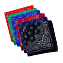 1 Dozen Bandanas Assorted Paisley 100% Cotton Cloth Face Mask Scarf Washable-Serve The Flag 8 image