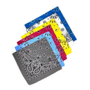 1 Dozen Bandanas Assorted Paisley 100% Cotton Cloth Face Mask Scarf Washable-Serve The Flag 17 image