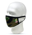 Made in USA Face Masks Mouth Nose Washable Reusable Double Layer Mask Cotton Cloth Blend-Serve The Flag 23 image