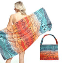 Empire Cove 2 in 1 Convertible Beach Towel Tote Bag Shoulder Bag Pool Swim  37 image