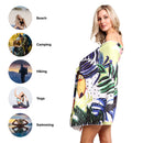 Empire Cove 2 in 1 Convertible Beach Towel Tote Bag Shoulder Bag Pool Swim  42 image