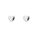 Empire Cove 14K Gold Sterling Silver Dipped Jewelry Heart Shaped Stud Earrings Minimalist-Casaba Shop 3 image