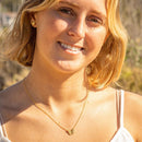 The Empire Cove 14K Gold Sterling Silver Dipped Jewelry Butterfly Pendant Necklace-Casaba Shop 5 image