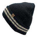 Empire Cove Winter Knit Striped Beanie-UNCATEGORIZED-Empire Cove-Black-Casaba Shop 8 image