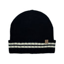 Empire Cove Winter Knit Striped Beanie-UNCATEGORIZED-Empire Cove-Black-Casaba Shop 11 image