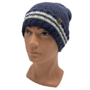 Empire Cove Winter Knit Striped Beanie-UNCATEGORIZED-Empire Cove-Black-Casaba Shop 14 image