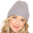 Empire Cove Womens Ribbed Knit Cuff Beanie-UNCATEGORIZED-Empire Cove-Mustard-Casaba Shop 6 image
