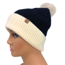 Empire Cove Winter Ribbed Knit Beanie with Faux Fur Pom Pom Hats Gifts for Her-Beanies-Empire Cove-Rust-Casaba Shop 36 image