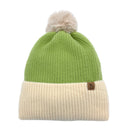 Empire Cove Winter Ribbed Knit Beanie with Faux Fur Pom Pom Hats Gifts for Her-Beanies-Empire Cove-Rust-Casaba Shop 18 image