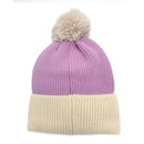 Empire Cove Winter Ribbed Knit Beanie with Faux Fur Pom Pom Hats Gifts for Her-Beanies-Empire Cove-Rust-Casaba Shop 23 image