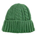 Empire Cove Winter Cable Knit Cuff Beanie-UNCATEGORIZED-Empire Cove-Black-Casaba Shop 21 image