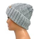 Empire Cove Winter Cable Knit Cuff Beanie-UNCATEGORIZED-Empire Cove-Black-Casaba Shop 23 image