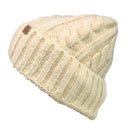 Empire Cove Winter Cable Knit Cuff Beanie-UNCATEGORIZED-Empire Cove-Black-Casaba Shop 28 image