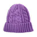 Empire Cove Winter Cable Knit Cuff Beanie-UNCATEGORIZED-Empire Cove-Black-Casaba Shop 42 image