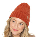 Empire Cove Winter Cable Knit Cuff Beanie-UNCATEGORIZED-Empire Cove-Blue-Casaba Shop 8 image