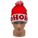 Empire Cove Winter Holiday Christmas Beanie with Yarn Pom Pom Holiday Gifts-Beanies-Empire Cove-Ho Ho Ho-Casaba Shop 9 image