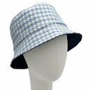 Empire Cove Womens Houndstooth Print Bucket Hat Fishermans-UNCATEGORIZED-Empire Cove-Beige-Casaba Shop 8 image