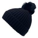 Empire Cove Winter Kids Boys Girls Cable Knit Cuff Beanie with Pom Pom-UNCATEGORIZED-Empire Cove-Black-Casaba Shop 2 image
