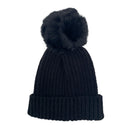Empire Cove Winter Kids Boys Girls Cable Knit Cuff Beanie with Pom Pom-UNCATEGORIZED-Empire Cove-Beige-Casaba Shop 11 image
