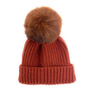 Empire Cove Winter Kids Boys Girls Cable Knit Cuff Beanie with Pom Pom-UNCATEGORIZED-Empire Cove-Beige-Casaba Shop 21 image