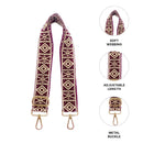 Empire Cove Shoulder Purse Bag Guitar Straps Crossbody Handbag Adjustable 32 image