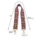 Empire Cove Shoulder Purse Bag Guitar Straps Crossbody Handbag Adjustable 33 image