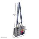 Empire Cove Stylish Mini Tote Bags with Tassles Purse Handbags Satchel Bag 24 image