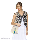 Empire Cove Stylish Mini Tote Bags with Tassles Purse Handbags Satchel Bag 32 image