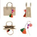 Empire Cove Stylish Mini Tote Bags with Tassles Purse Handbags Satchel Bag 34 image