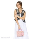 Empire Cove Stylish Mini Tote Bags with Tassles Purse Handbags Satchel Bag 36 image