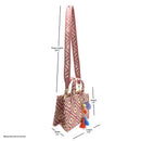 Empire Cove Stylish Mini Tote Bags with Tassles Purse Handbags Satchel Bag 37 image