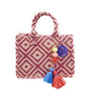 Empire Cove Stylish Mini Tote Bags with Tassles Purse Handbags Satchel Bag 39 image