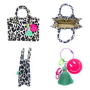 Empire Cove Stylish Mini Tote Bags with Tassles Purse Handbags Satchel Bag 52 image