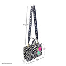 Empire Cove Stylish Mini Tote Bags with Tassles Purse Handbags Satchel Bag 55 image