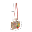 Empire Cove Stylish Mini Tote Bags with Tassles Purse Handbags Satchel Bag 8 image