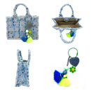 Empire Cove Stylish Mini Tote Bags with Tassles Purse Handbags Satchel Bag 15 image