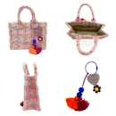 Empire Cove Stylish Mini Tote Bags with Tassles Purse Handbags Satchel Bag 20 image