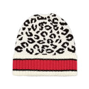 Empire Cove Winter Knit Leopard Striped Beanie-UNCATEGORIZED-Empire Cove-Black-Casaba Shop 9 image