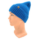 Empire Cove Womens Winter Solid Ribbed Knit Cuff Beanie Hat Soft Warm-Beanies-Empire Cove-Grey-Casaba Shop 34 image