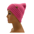 Empire Cove Womens Winter Solid Ribbed Knit Cuff Beanie Hat Soft Warm-Beanies-Empire Cove-Grey-Casaba Shop 46 image