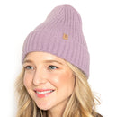 Empire Cove Womens Winter Solid Ribbed Knit Cuff Beanie Hat Soft Warm-Beanies-Empire Cove-Grey-Casaba Shop 12 image