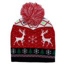 Empire Cove Winter Holiday Christmas Beanie with Yarn Pom Pom Holiday Gifts-Beanies-Empire Cove-Reindeer-Casaba Shop 3 image