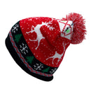 Empire Cove Winter Holiday Christmas Beanie with Yarn Pom Pom Holiday Gifts-Beanies-Empire Cove-Ho Ho Ho-Casaba Shop 10 image